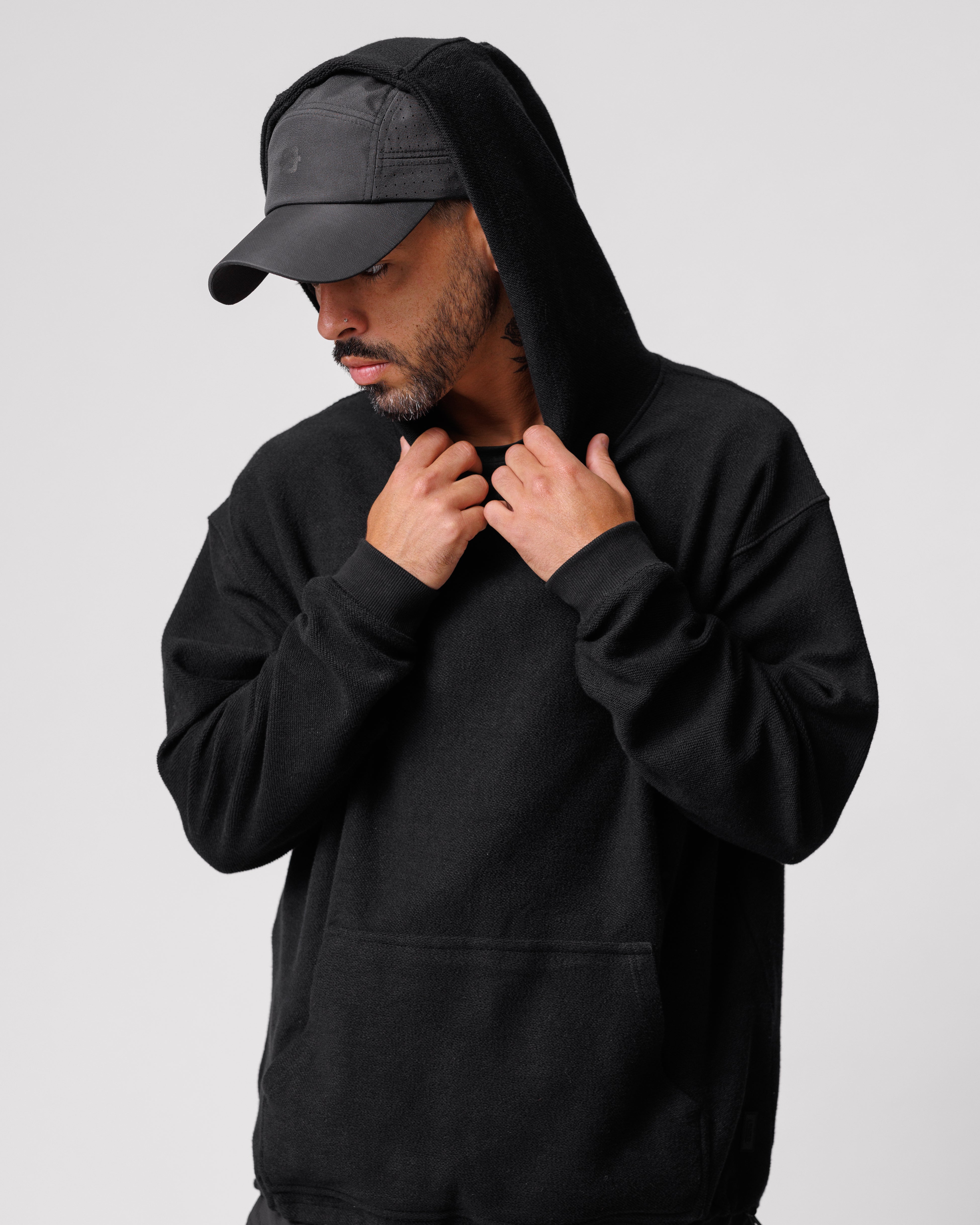 Rough Knit Hoodie